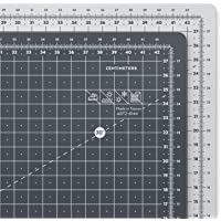 Arteza Base de corte autorreparable para cuchilla circular- Tamaño A3 45 x 30 cm (3 mm de grosor)- Tabla para cortar…